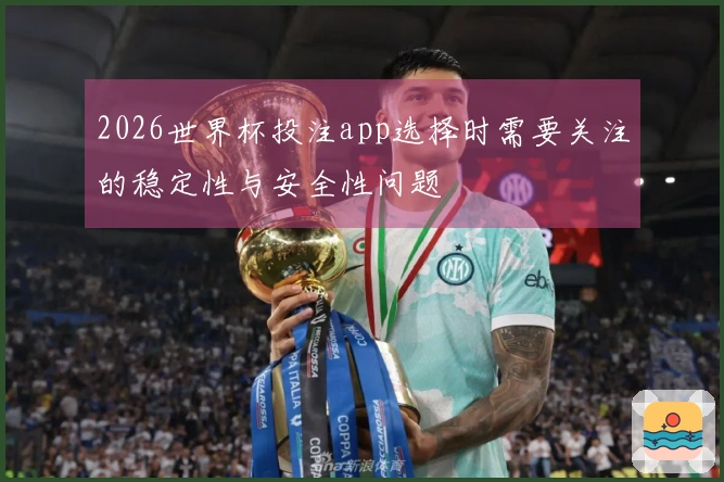 2026世界杯投注app选择时需要关注的稳定性与安全性问题