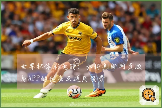 世界杯体彩竞猜：如何判断网页版与APP的优劣及适用场景