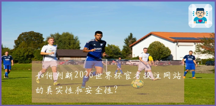 如何判断2026世界杯官方投注网站的真实性和安全性？
