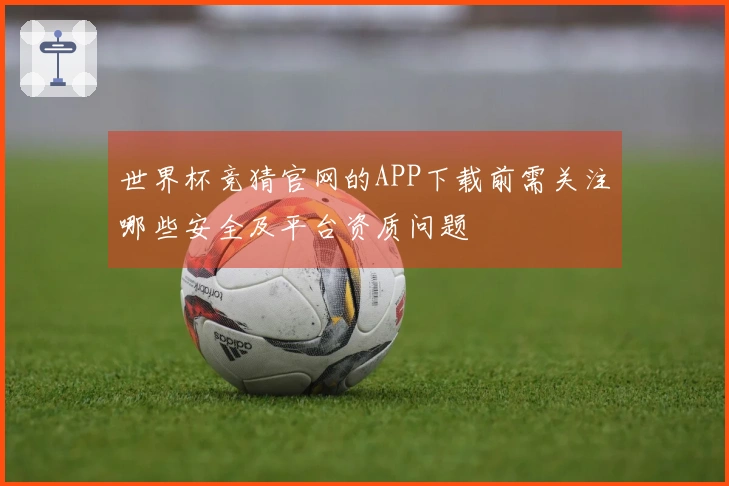 世界杯竞猜官网的APP下载前需关注哪些安全及平台资质问题