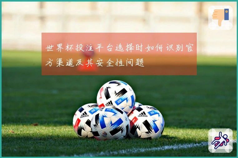 世界杯投注平台选择时如何识别官方渠道及其安全性问题